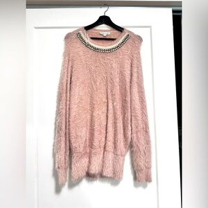 Pink Sweater.  What’s the story? I wore this once during Christmas Eve feast ‘22